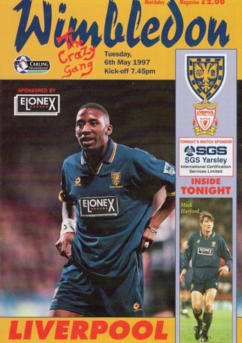 Match programme